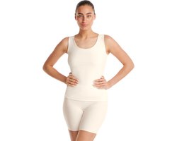 Ten Cate Secrets singlet double layer off white voor Dames | Maat L