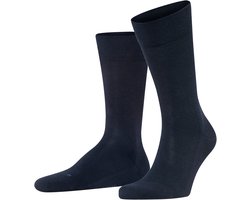 FALKE Sensitive London met comfort tailleband katoen sokken heren blauw - maat 43-46