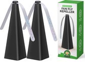 VerminBuster Vliegenverjager voor op tafel - 2 stuks - Ecologisch en veilig - Wespenverjager - Vliegenvanger - Vliegenval