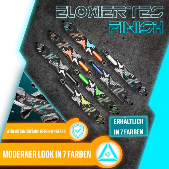 KESSER® Stunt Scooter GT-Limit 360° Lenkung Funscooter Stuntscooter mit Ständer ABEC 9 Kugellagern, 110 mm PU Räder, Kickscooter Tretroller Cityroller Trick Roller für Kinder Erwachsene
