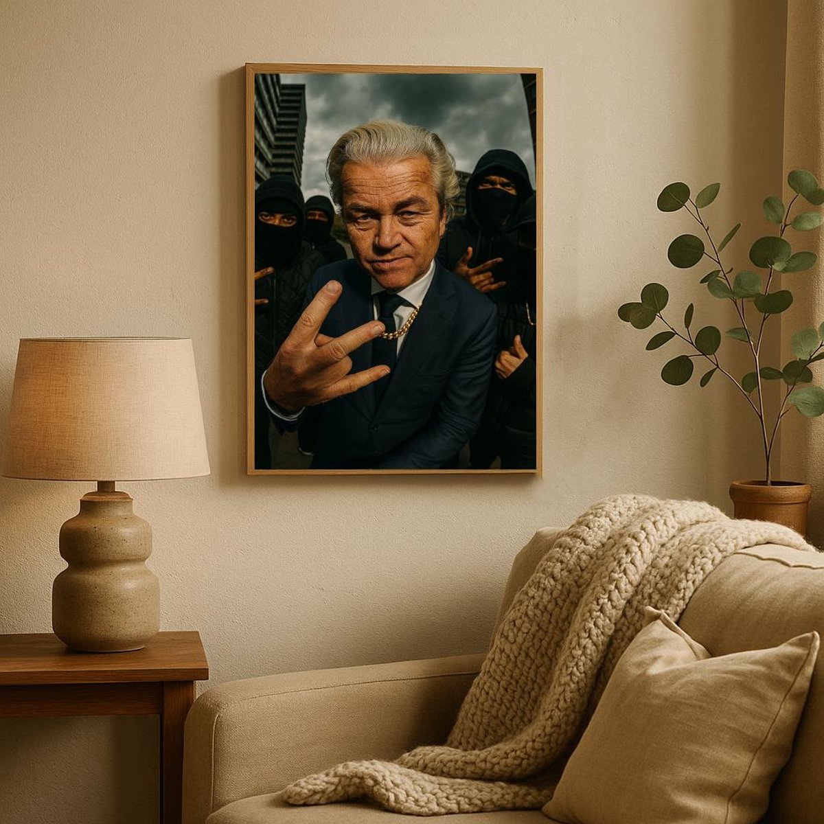 Geert Wilders Poster van Merkloos / Sans marque — cadeau in Wonen & Interieur - foto 5