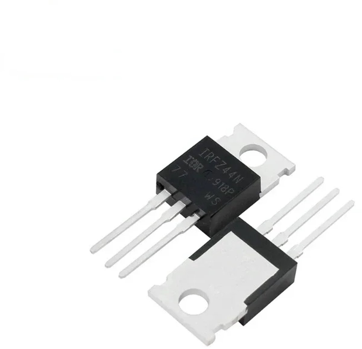 IRFZ44N MOSFET – 49A 55V N-Channel TO-220 – Voor Arduino, voeding, motorsturing