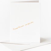 Sprekende Wenskaart - Blanco - Persoonlijk & Creatief - Geheugenhulp