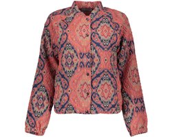 Geisha Jas Jasje Met Kleurrijke Paisleyprint 55700 20 000420 Pink/blue Dames Maat - XS