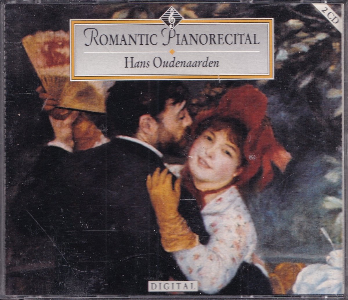 2CD Romantic piano recital - Diverse componisten - Hans Oudenaarden