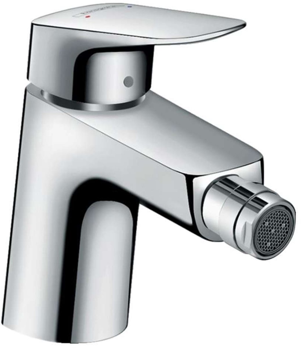 Hansgrohe Logis - Bidetkraan 70 met waste (trekstang), chroom 71203000
