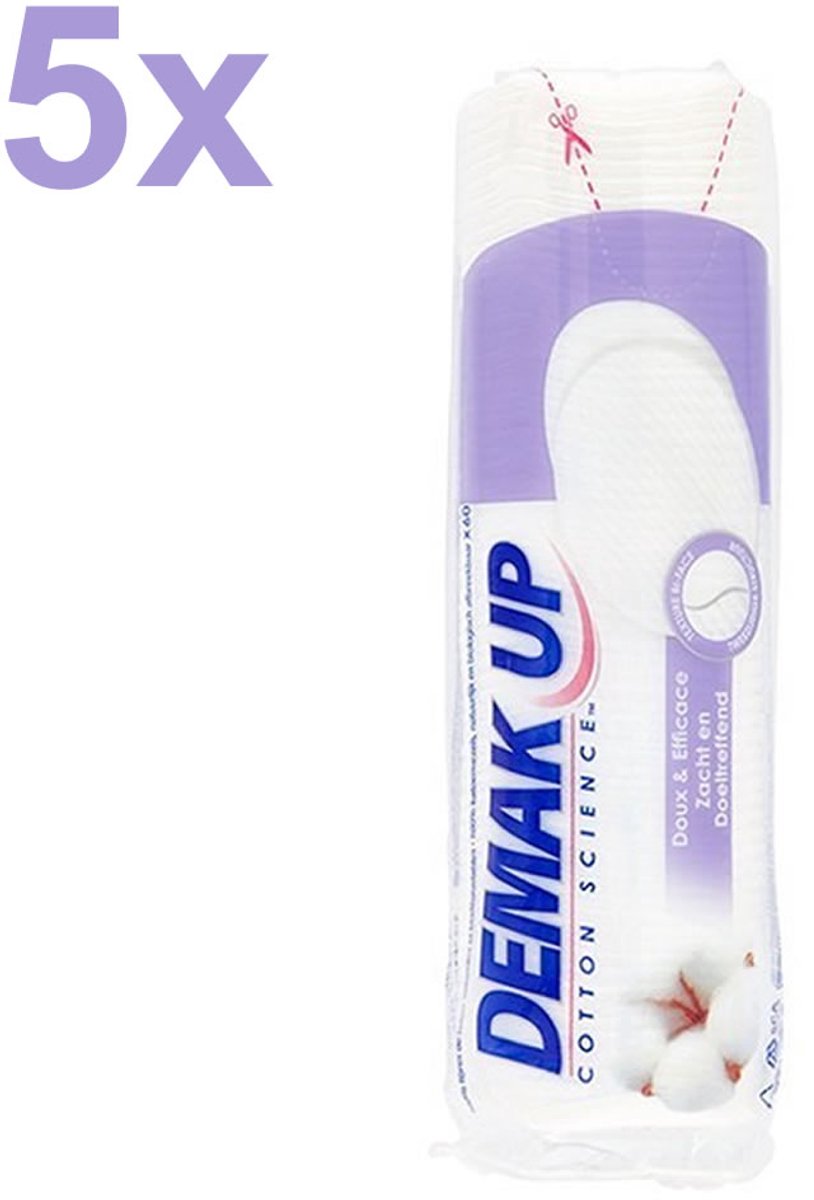 Demak Up – Original Wattenschijfjes – 300 stuks – Panda Editie – 100% Katoen - Voordeelverpakking