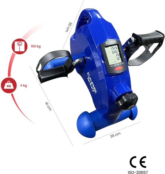 Mini-fietstrainer – M bike - CARE- Blauw - Mini-fietstrainer - €69,99