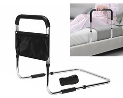 VOKA Bedbeugel - Verstelbaar - Bedsteun - Bedrek - bedgreep - Uitstaphulp bed - Tot 150 kg. - Bedhekje - Bedhulp - Bedhulpmiddel - Transferbeugel beugel - Opstahulp - sta op hulp bed -
