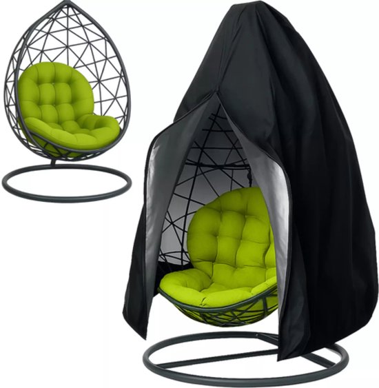 Housse imperméable Gardlov pour fauteuil suspendu 168 x 115 cm – Protection UV