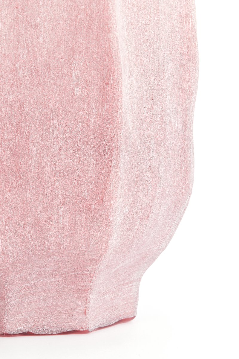 Light&living Vaas Ø25x44,5 cm TEJEDA glas donker roze