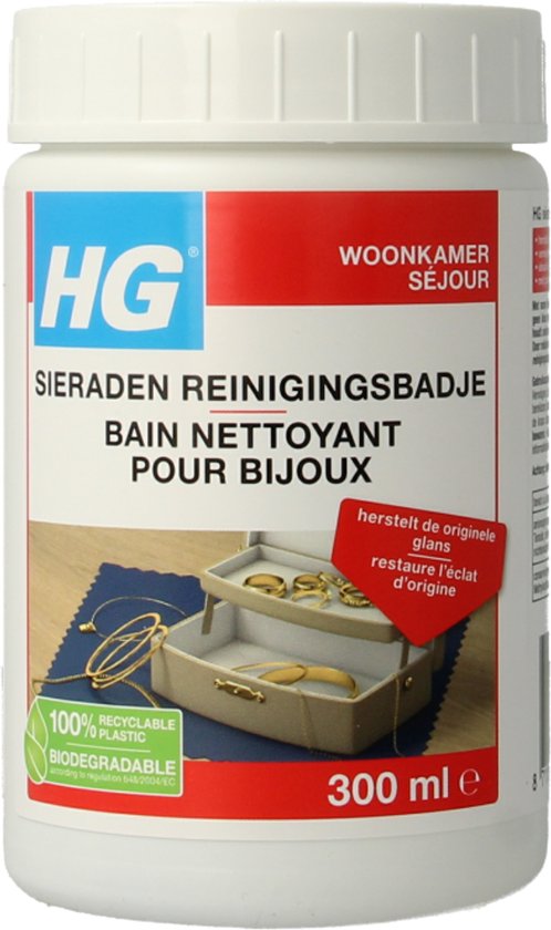 HG sieraden reinigingsbadje 300ml