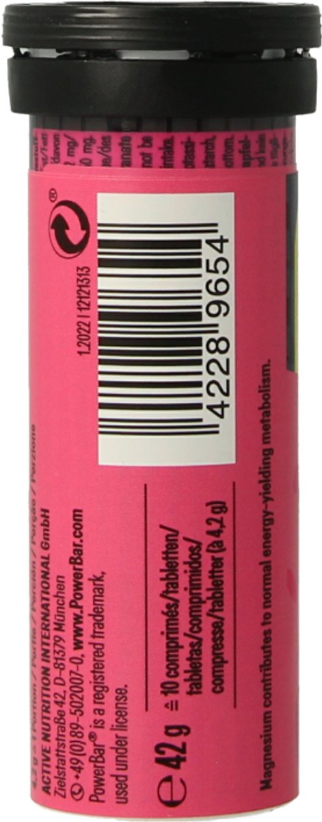PowerBar Electrolyte Tabs Raspberry Pomegranate - 10 stuks — afbeelding 3