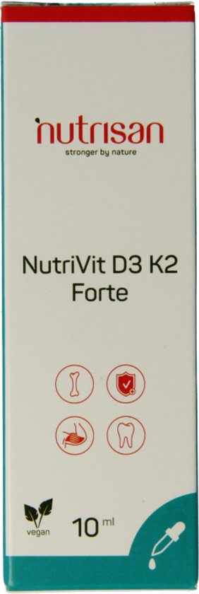 Nutrisan NutriVit D3 K2 Forte 10 Druppels