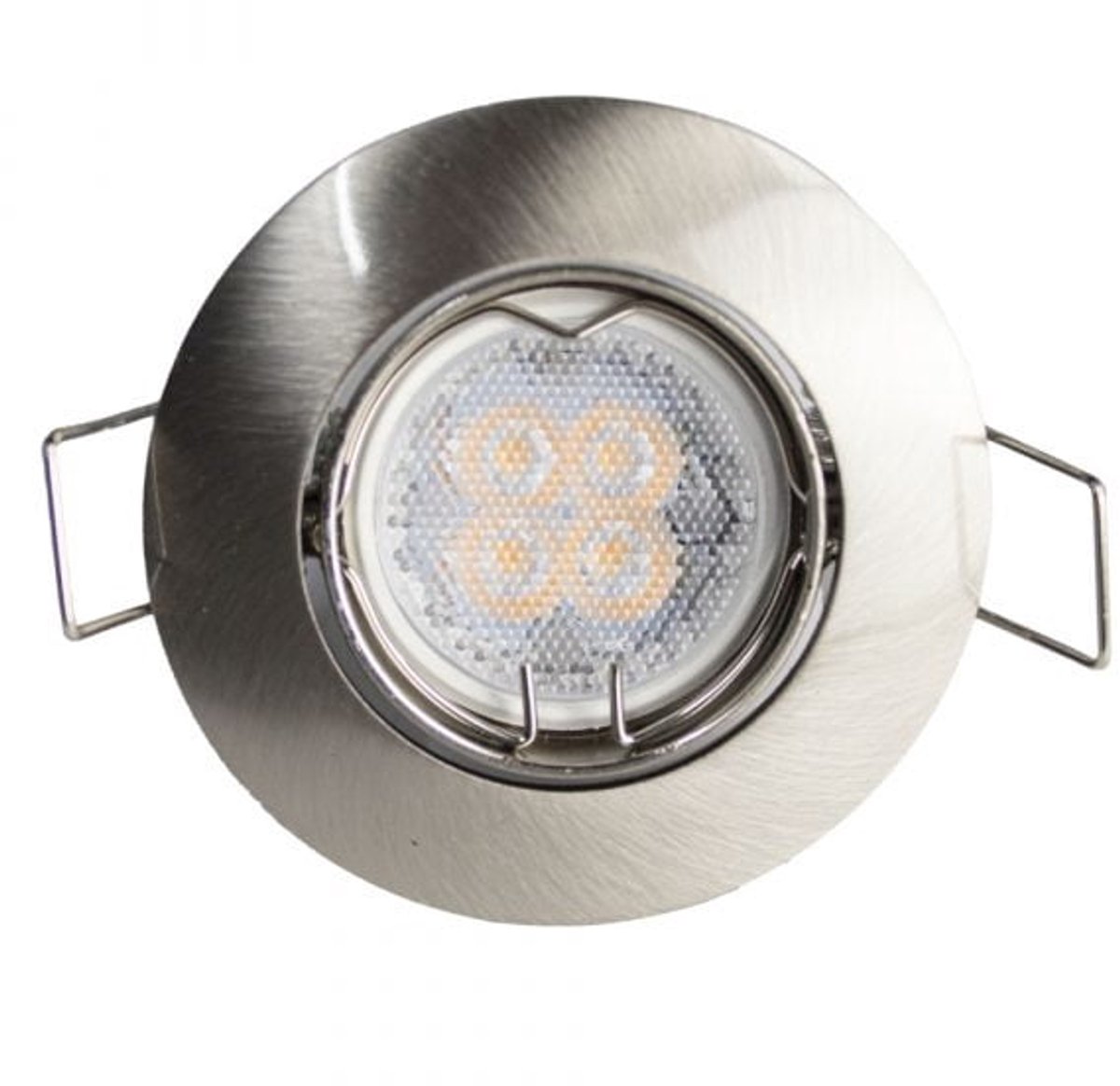 OutledTL Jayson inbouwspot - dimbaar GU10 55MM - 1 stuk - zilver kleur