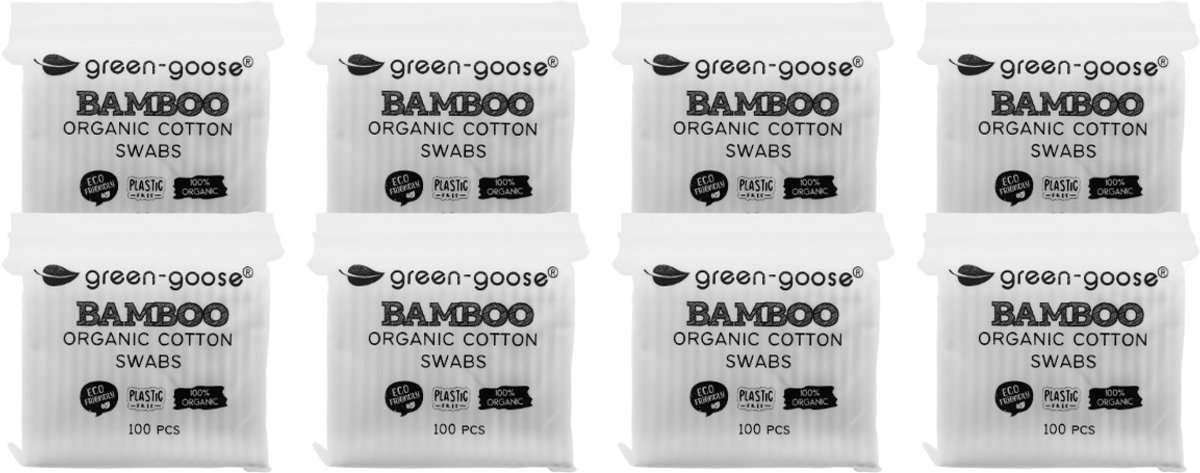 Wattenstaafjes Hout - 200 stuks x 4 - Houten Wattenstaafjes - Cotton Buds - Bamboe