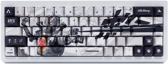 Higround Summit 65 War Machine - Bedraad - 65% - TTC Venus switches - Hotswap - Qwerty - ANSI - RGB verlichting