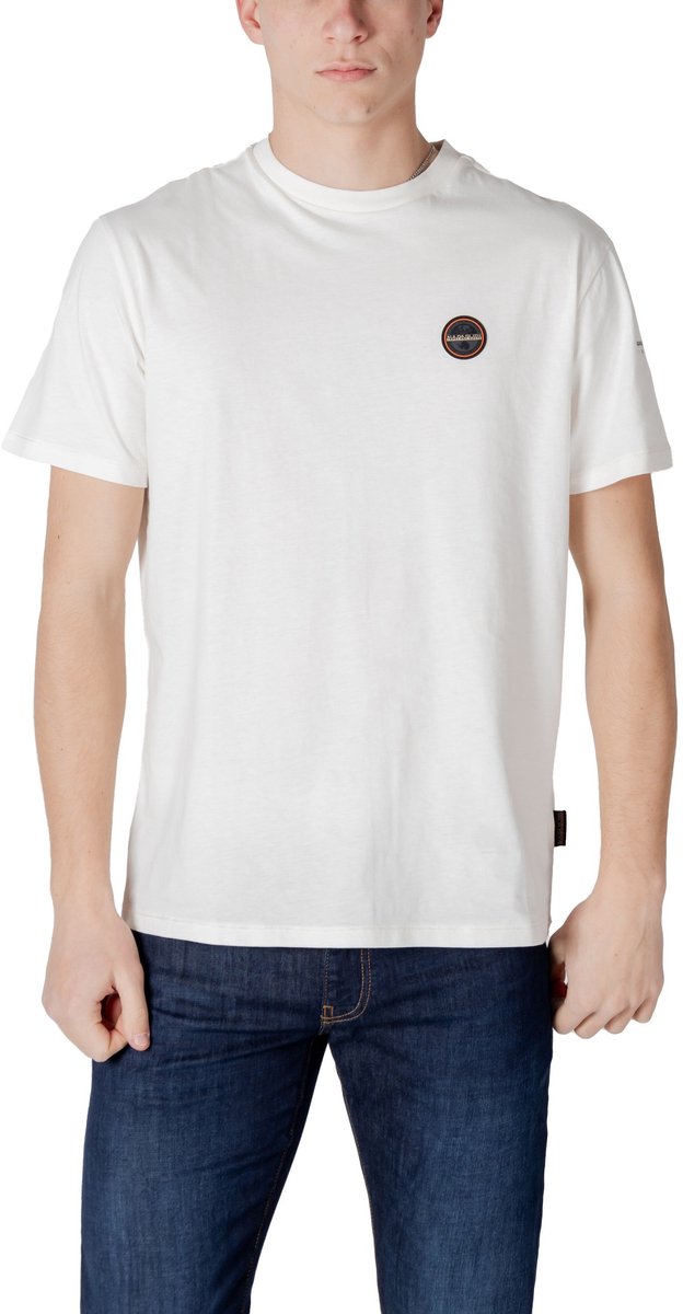 Short Sleeve Crew Neck Tee T-Shirts Wit