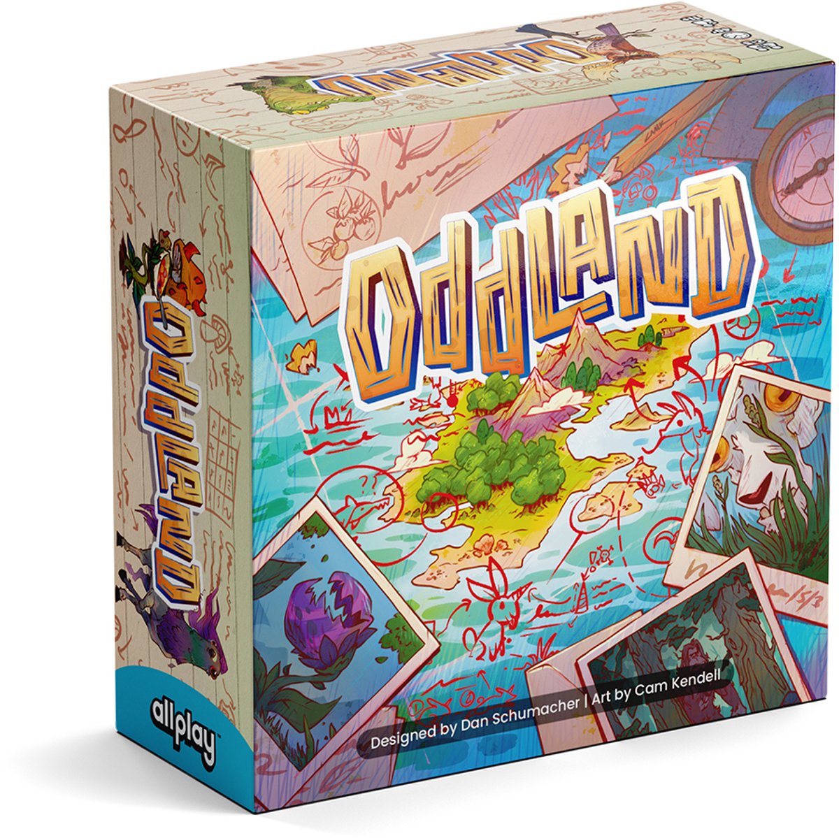 Allplay Oddland - Strategisch bordspel - Vanaf 11 jaar - 1-5 spelers