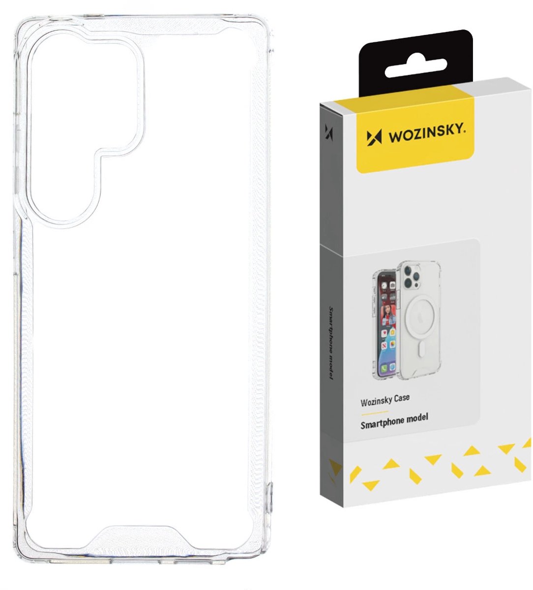 Wozinsky Doorzichtig Hoesje Voor Samsung Galaxy S25 Hoesje Met Hoekbescherming