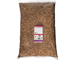 Voerwaarts - Meelwormen gedroogd - vogelvoer - 15kg