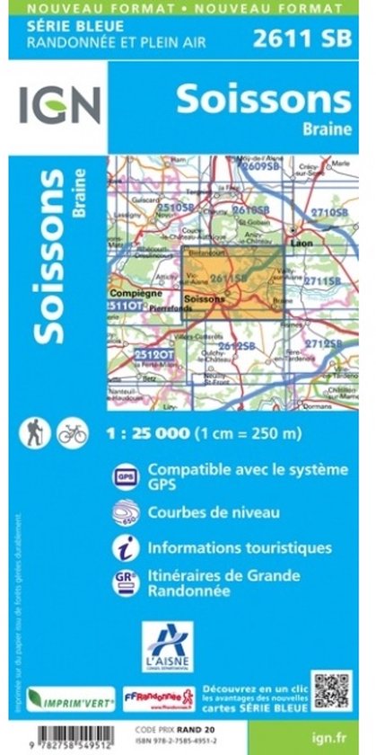 Série Bleue- Soissons / Braine - cover