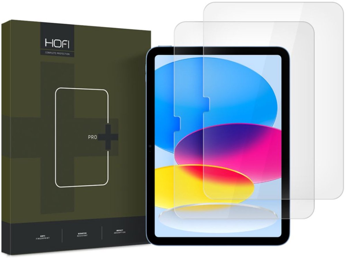 Hofi Gehard Glas Pro+ 2-Pack Voor Ipad 10.9 2022 11 2025 9H Bescherming