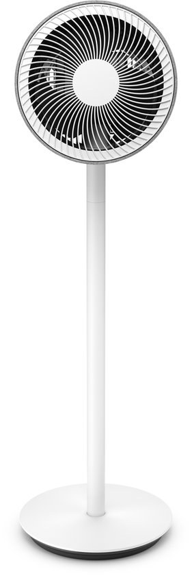 3D Staande Ventilator Simon Wit – Stil en Krachtig – 10 Snelheden – 997 m³/u – Timer & Afstandsbediening