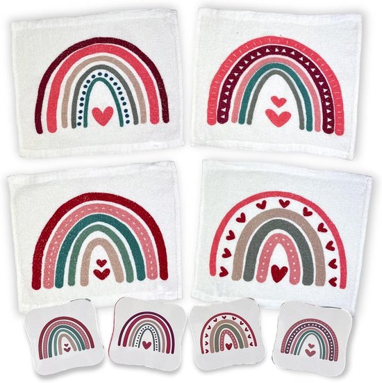 Bada Bing Set van 24 magische handdoeken, pastel Bada Bing Set van 24 magische handdoeken, pastel