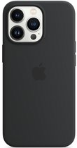 Apple - Siliconen hoesje - MagSafe - iPhone 13 Pro Max hoesje - Midnight