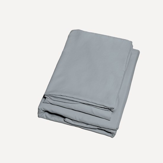 Draps Coton - Lits Jumeaux - Double - 200x260 cm - Grijs - 100% Coton - Haute Qualité