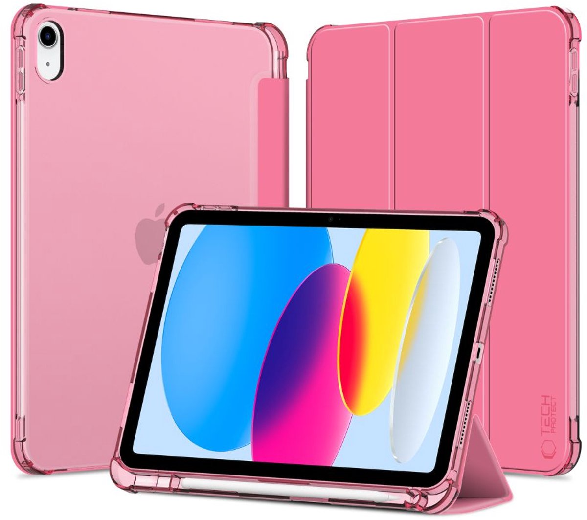 Tech-Protect Sc Pen Hybride Hoes Voor Ipad 10.9 10 2022 11 2025 Hoge Bescherming