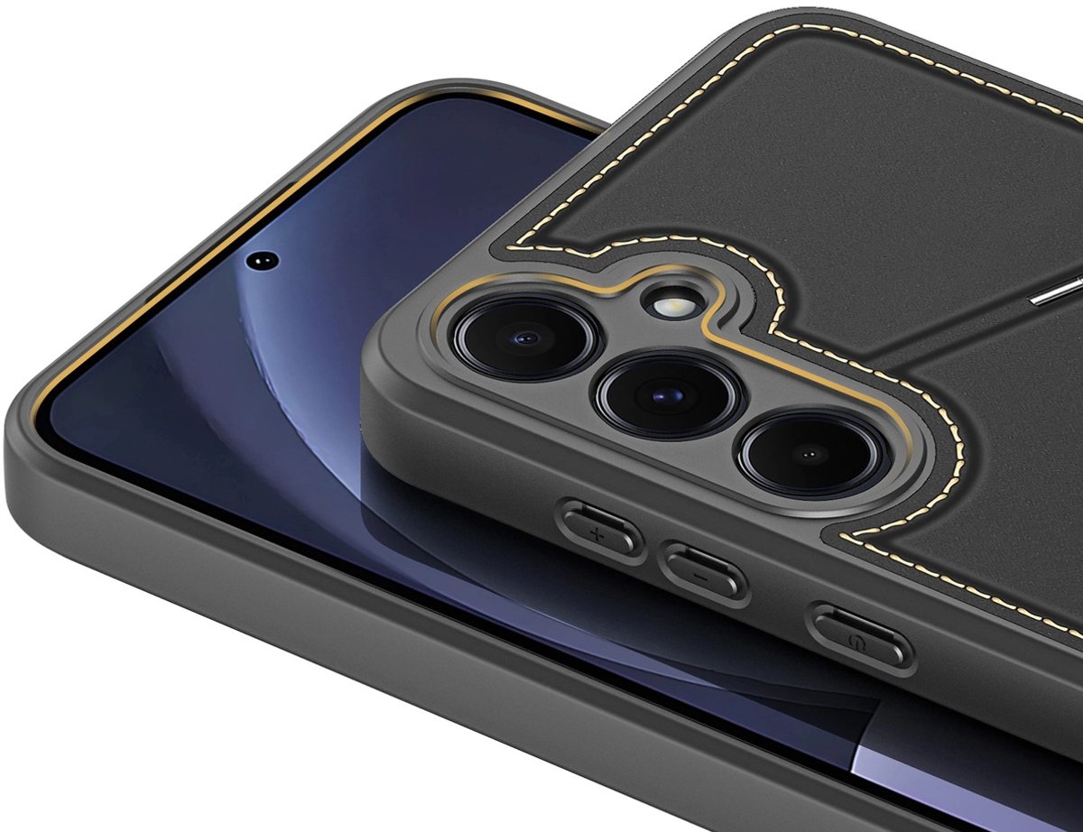 Dux Ducis Hoesje Voor Samsung Galaxy S25+ Met Multifunctionele Standaard Portemonnee