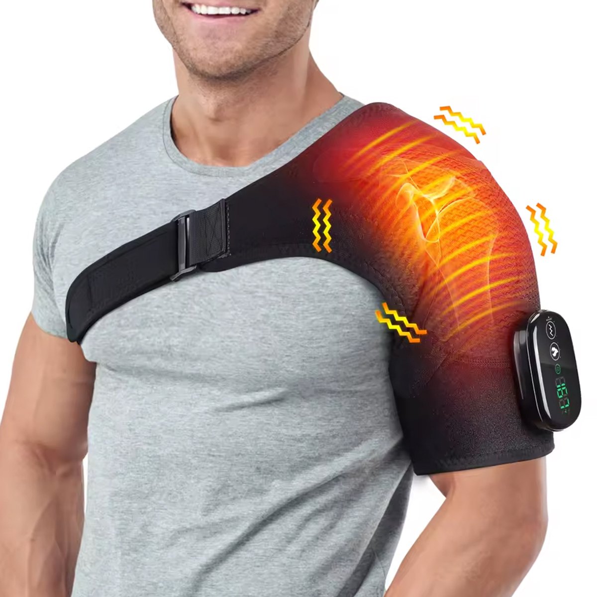 Schouder Massage Verwarming - Beide schouders - Unisex - Gewricht - Spierpijn