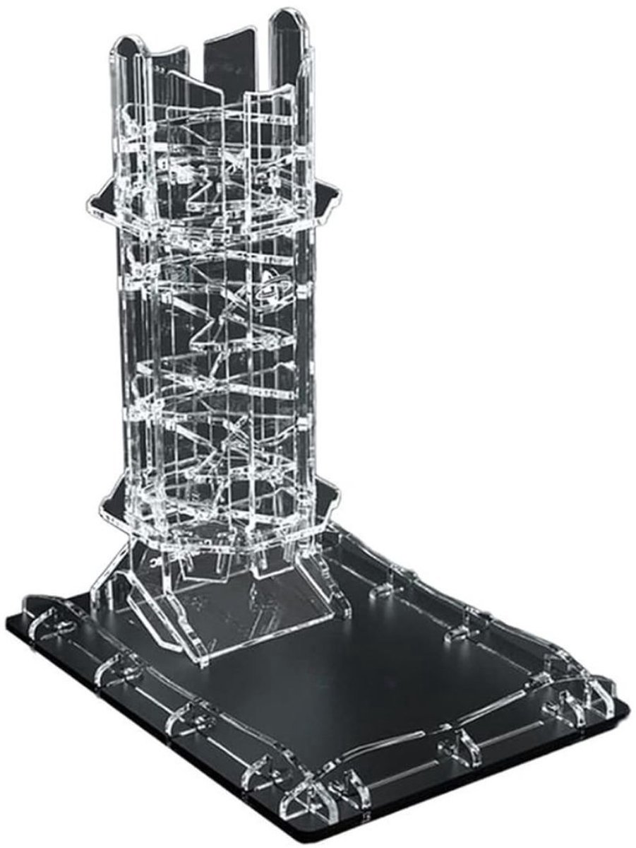 Thuys – Dice Tower – Dobbeltoren – Dobbelsteen Toren – 21 x 2 x 34cm – Zwart