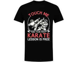 Karate Heren T-shirt - vechtsport - sport - zelfverdediging - taekwondo - training - shirt