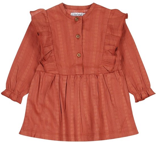 Dirkje Meisjes Jurk - Terra