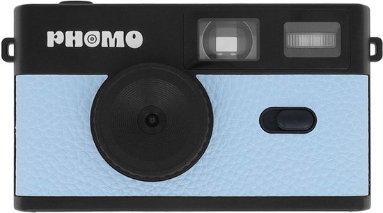 Phomo - Digital Retro Camera - Schermvrij - Lichtblauw - 8GB