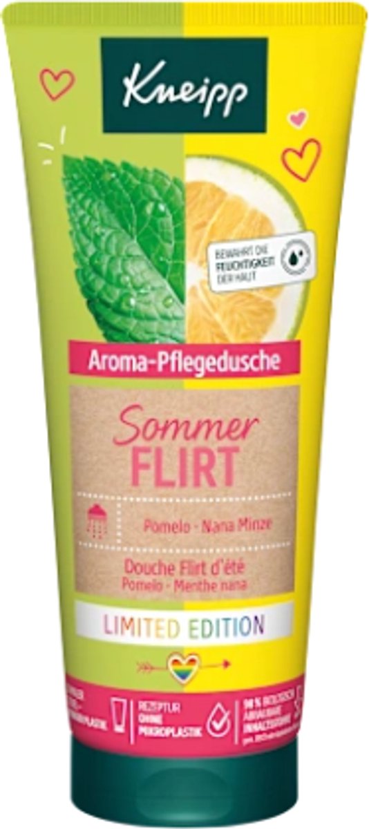 Kneipp Douchegel - Zomer Flirt | 1x 200ml - Met pomelo & nana mint extracten