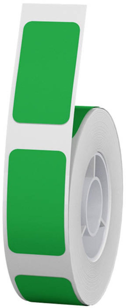 Niimbot Thermische Etiketten Stickers 10X25 Mm, 240 Stuks (Groen)