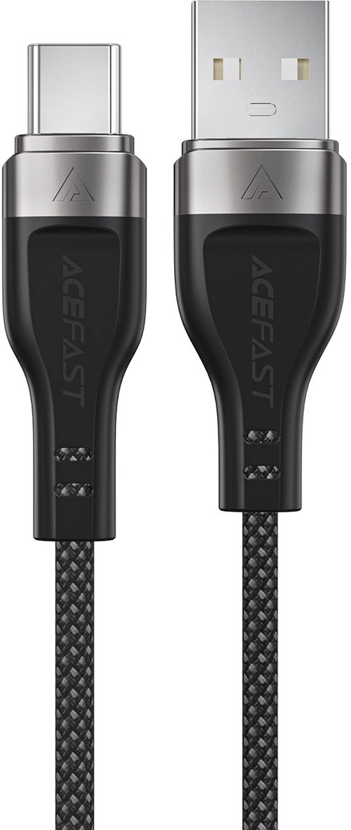 Acefast Kabel 3A Usb-A Naar Usb-C 1,2M Magnetisch Opoloc Voor Iphones