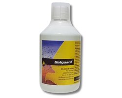 Belgica De weerd Belgasol 500ml - elektrolyten, glucose en vitamines voor reisduiven en herstelt na zware inspanning, stress of diarree -duivensupplement - voor postduiven