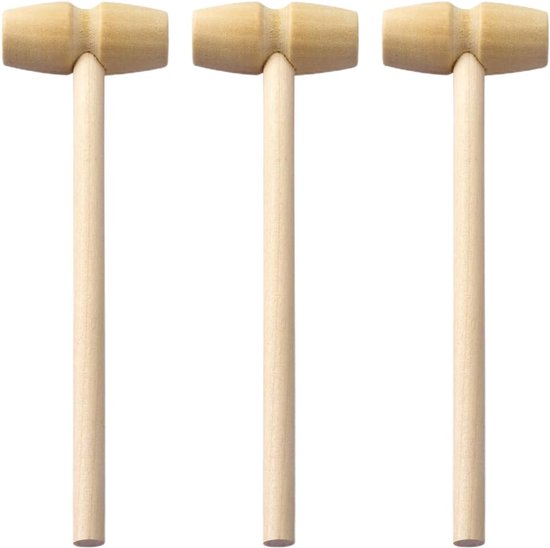 Klauwhamer met houten handvat en stalen kop, 8 oz kleine hamer voor