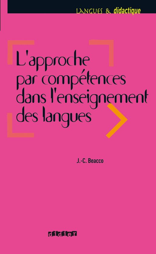 L'approche par compétences dans l'enseignement des langues  ... - cover
