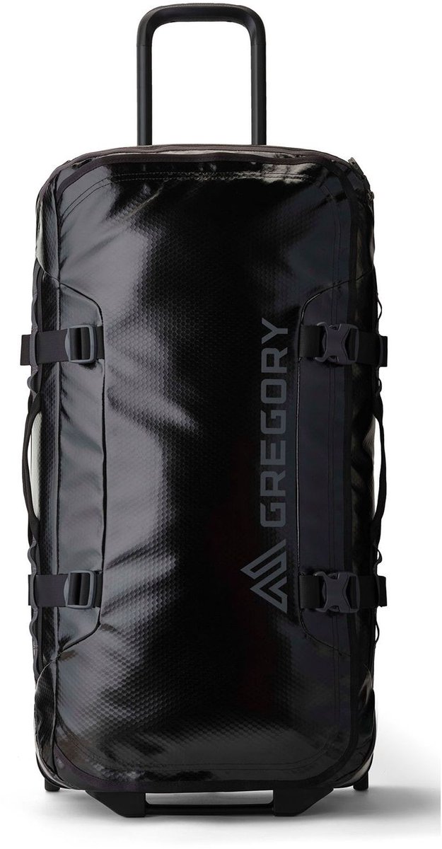 GREGORY reistas trolley Alpaca Wheeled Duffel 100L Obsidian Black zwart 81cm