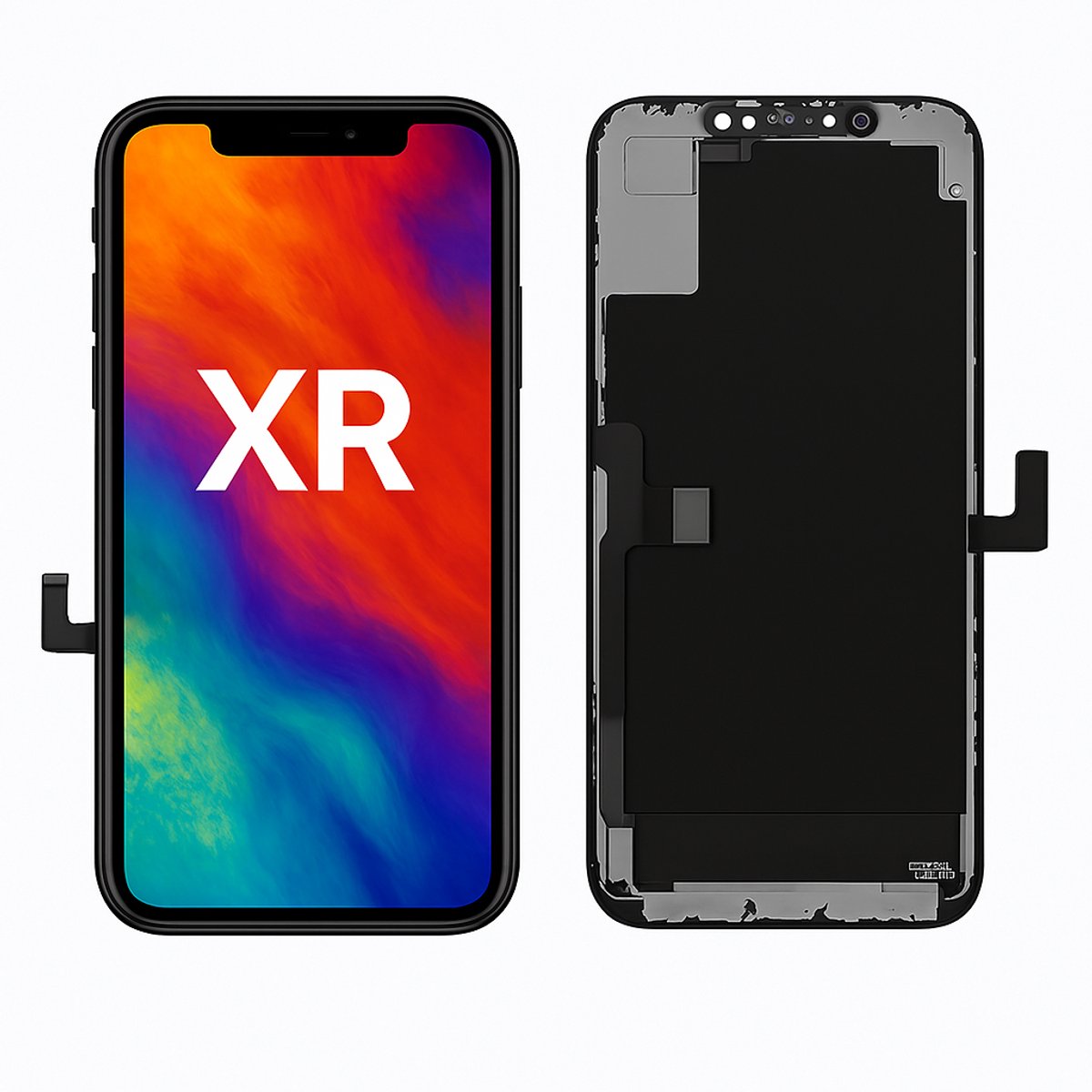 LCD Scherm Geschikt Voor IPhone XR Met Front Camera Frame | Hoge HD+ Kwaliteit Display