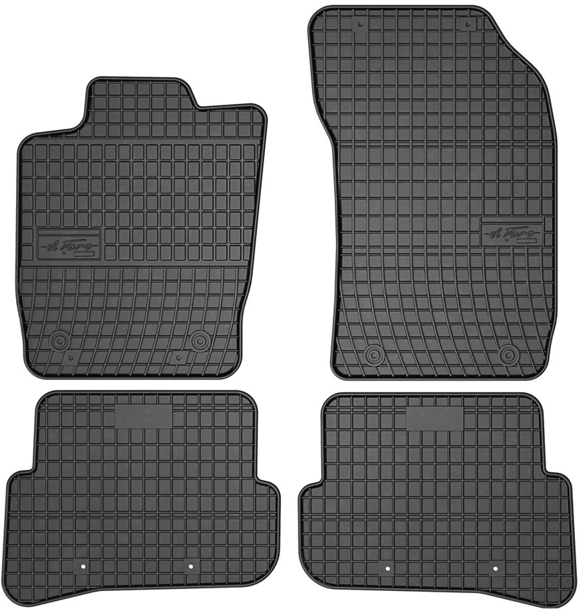 Rubbermatten Audi A1 2010-2018 - Frogum