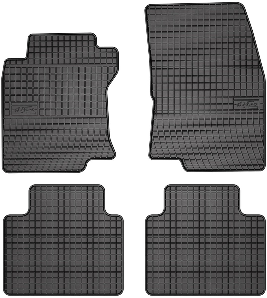Rubbermatten Nissan X-Trail 2014-2017 - Frogum