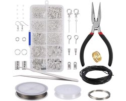 Sieradenmaakset met pincet en kabel - Complete DIY sieradenset