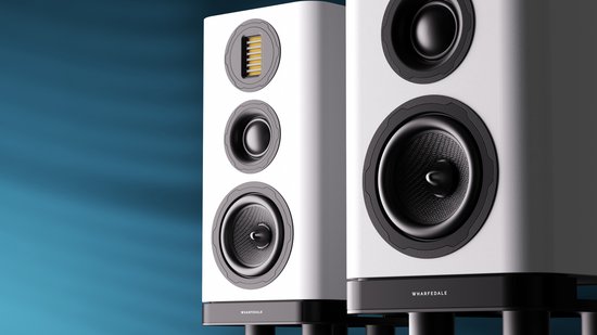 Wharfedale EVO 5.2 Boekenplank Speakers - Hifi Stereo Set - Passieve Speaker - 3-Weg Luidsprekers - Wit van Merkloos — afbeelding 5